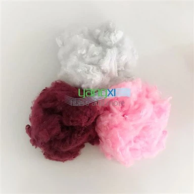 Fibra básica de poliéster sólido reciclado